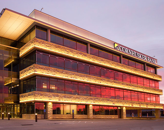 Cornhusker Bank Center exterior photo.