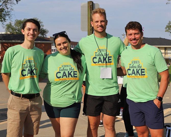 Cornhusker Bank at St. Monica's Take the Cake event