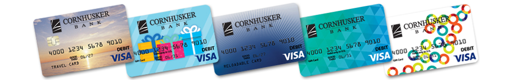 Showing varying types of Gift Card designes available.