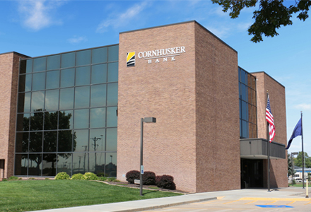 Exterior photo of the 11th & Cornhusker location